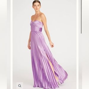 Amur Stef pleated gown